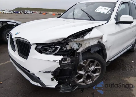 2024 BMW X3 xDrive30I from USA, damaged, VIN WBX57DP0XRN260536